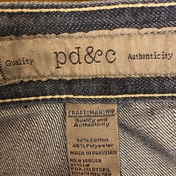 PD&C 40 x 27 Jeans, (Paper, Denim & Cloth), Straight Fit, Men’s, Soft - Picture 6 of 7
